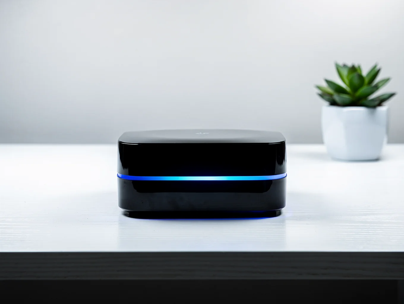 Integrated smart lighting hub, audio speaker, and surveillance camera